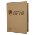 Eco Brown Kraft Folder (9"x12")